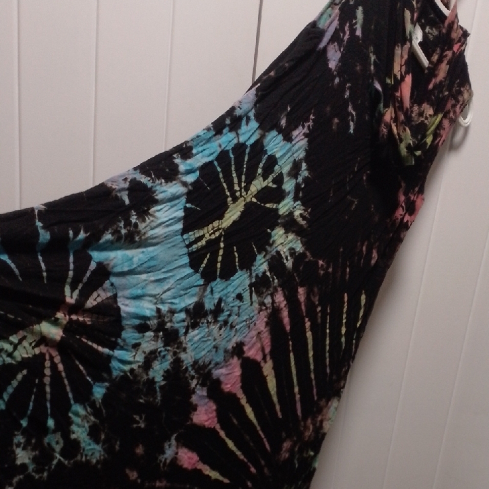 Wanderlust Multicolor Tie-Dye Dress